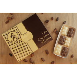 Les oursons d'Emma chocolat blanc et lait